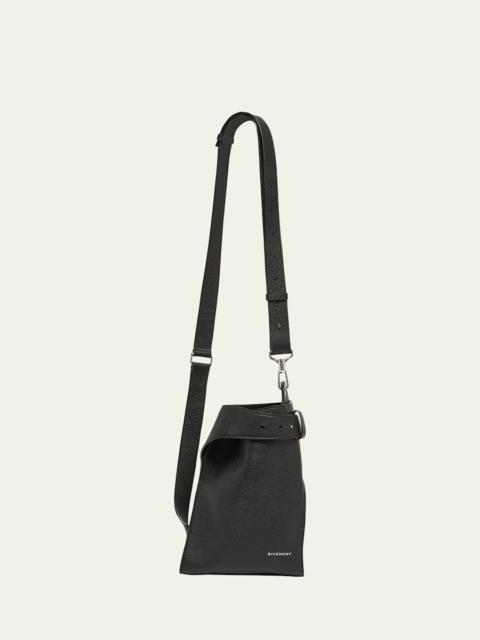 Givenchy Men's Small Belted Leather Crossbody Bag