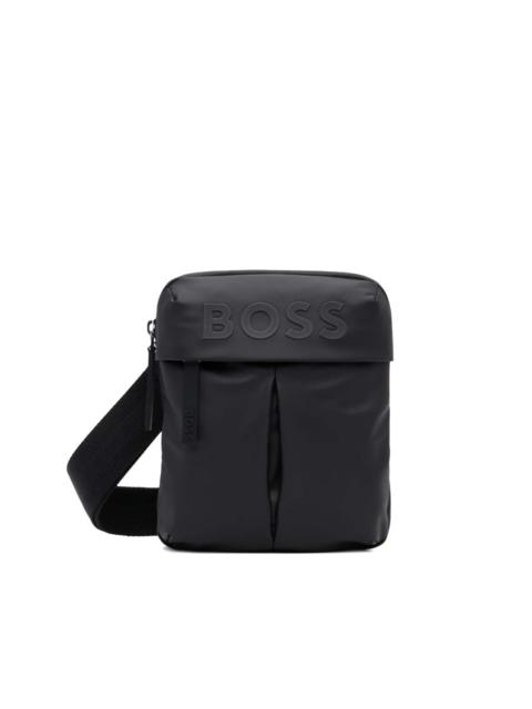 BOSS logo-embossed shoulder bag