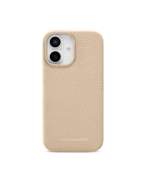 MAISON de SABRÉ Leather Phone Case (iPhone 16)