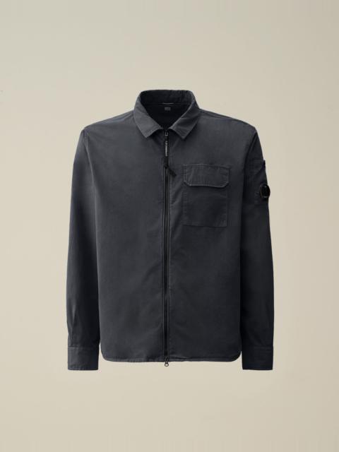 Gabardine Zipped Shirt