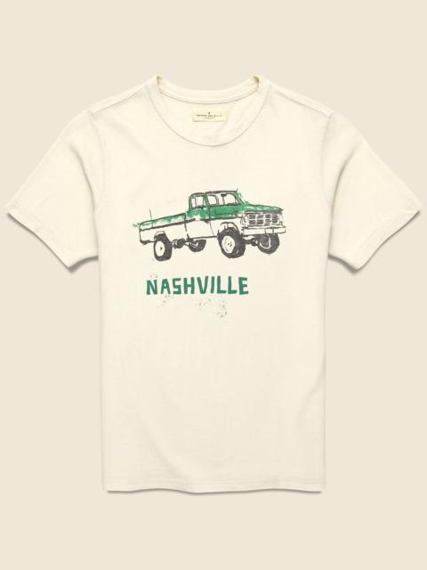 imogene + willie Nashville Truck Tee - Vintage White
