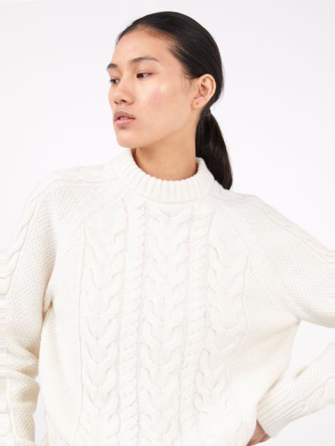 Sunspel Cable Crew Neck Jumper