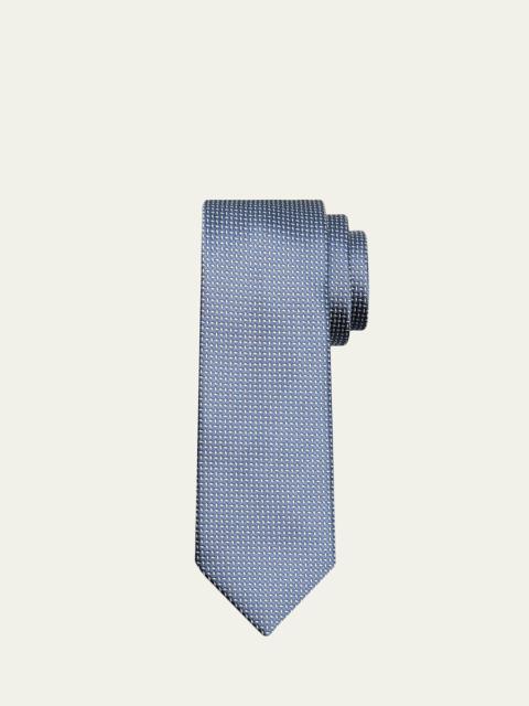 Brioni Men's Micro-Woven Silk Jacquard Tie