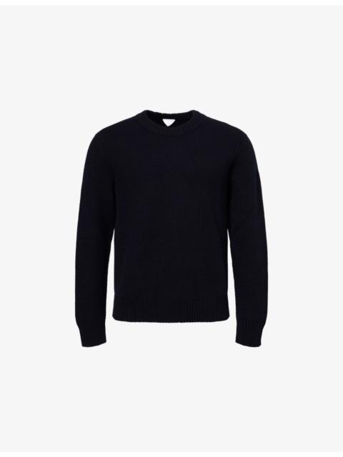 Bottega Veneta Intrecciato Waffle-Knit Cashmere Jumper