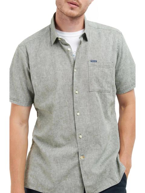 Nelson Linen & Cotton Button-Up Shirt