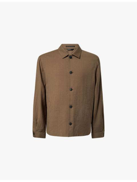 Sunspel Relaxed-Fit Twill Wool Jacket