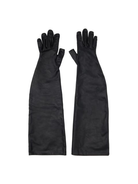Rick Owens Black Beach Gloves