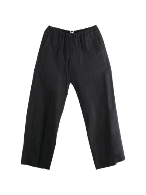 AMOMENTO drawstring palazzo pants