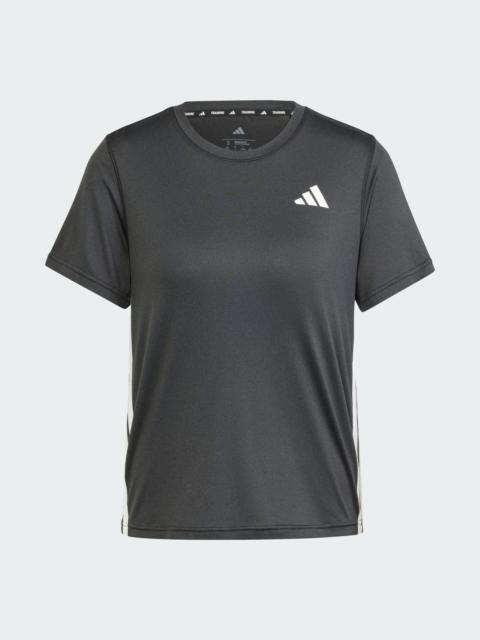 adidas Train Essentials 3-Stripes Workout Tee
