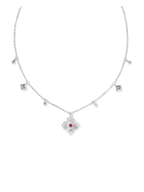 KENDRA SCOTT Dira Sunray Sterling Silver Short Pendant Necklace