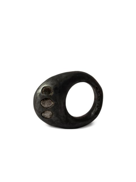 Parts of Four Tall Mountain diamond ring
