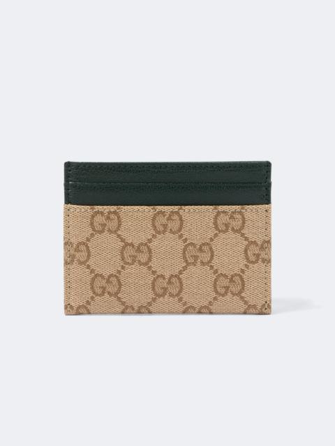 GUCCI Gucci Essence Classic GG canvas card holder
