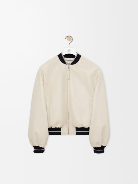 Loewe Bomber jacket in nappa lambskin