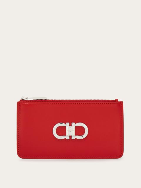 FERRAGAMO Gancini credit card holder