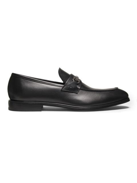 FERRAGAMO Men's Bentley Dupont Loafers - Black