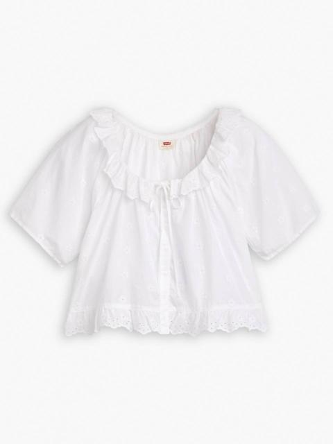 LYKA SHORT SLEEVE BLOUSE