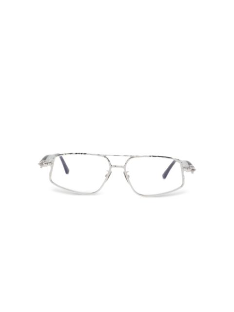 Kuboraum rectangle frame glasses