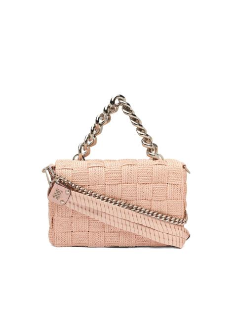 CASADEI Hanoi woven chain shoulder bag