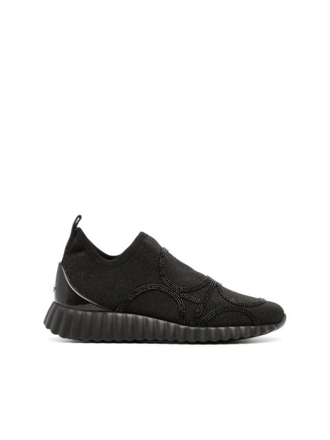 FERRAGAMO oversize-sole slip-on sneakers