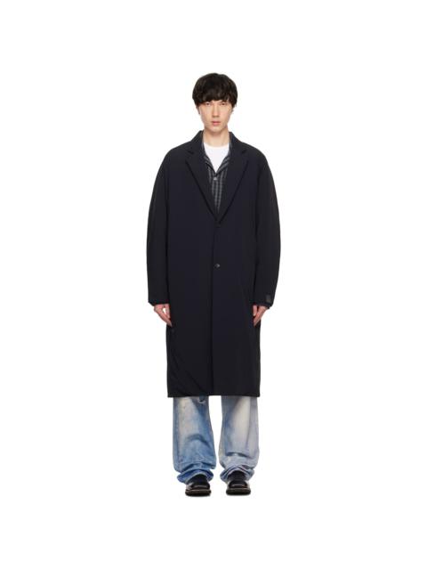N.Hoolywood Black Chesterfield Coat