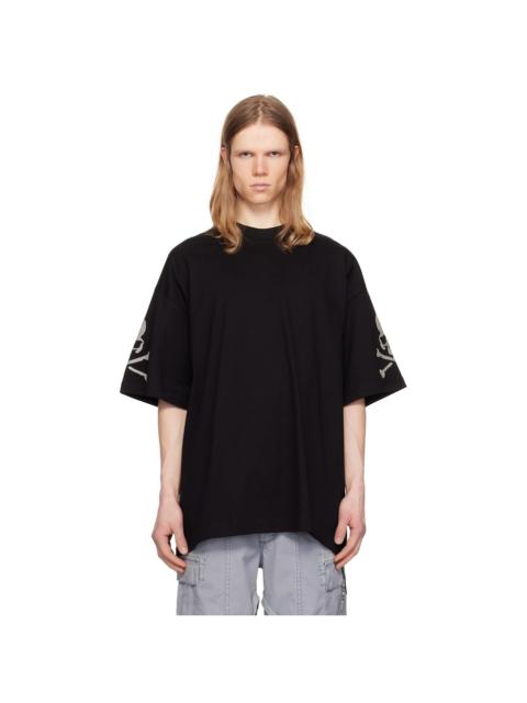 MASTERMIND WORLD Black MW Patch T-shirt