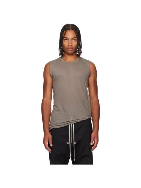 Rick Owens Gray Concordians Basic Sleeveless Tank Top