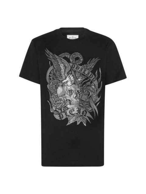 PHILIPP PLEIN SS Tattoo print t-shirt