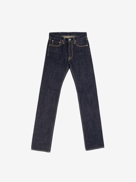 IH-666N 17oz Selvedge Denim Slim Straight Cut Jeans - Natural Indigo