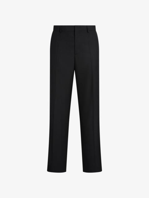 Moschino PRINTED WOOL TROUSERS