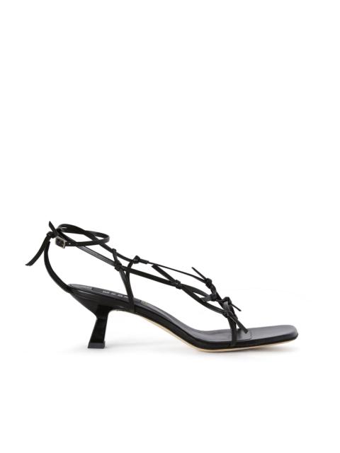 MSGM Sandal with leather woven straps