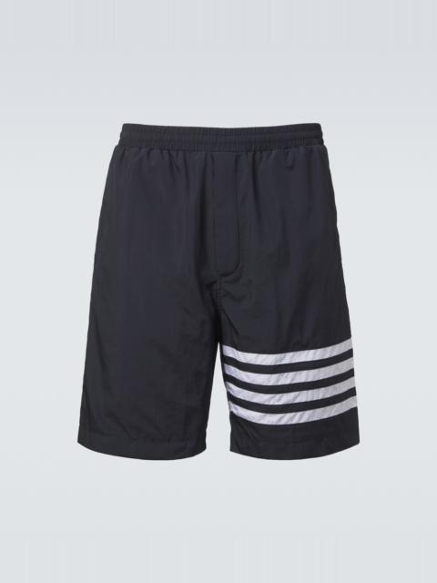 Thom Browne 4-Bar ripstop shorts