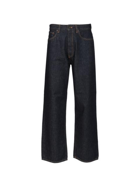 EMPORIO ARMANI wide-leg five-pocket jeans