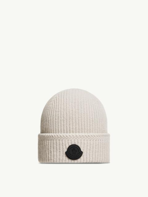 Moncler Cashmere Logo Beanie