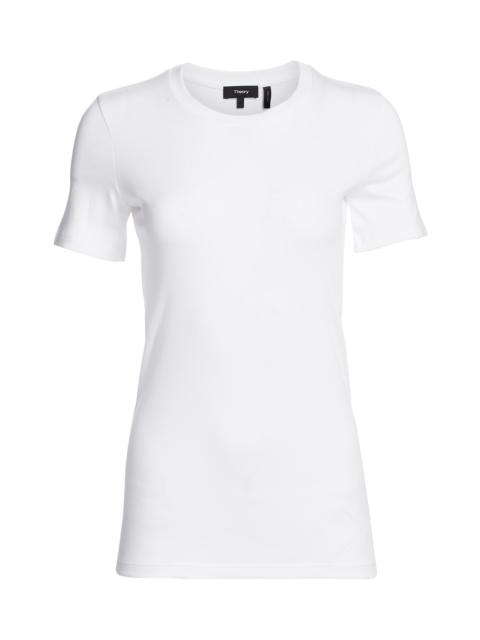 Theory Women's Johnna Pima Cotton Tee - White