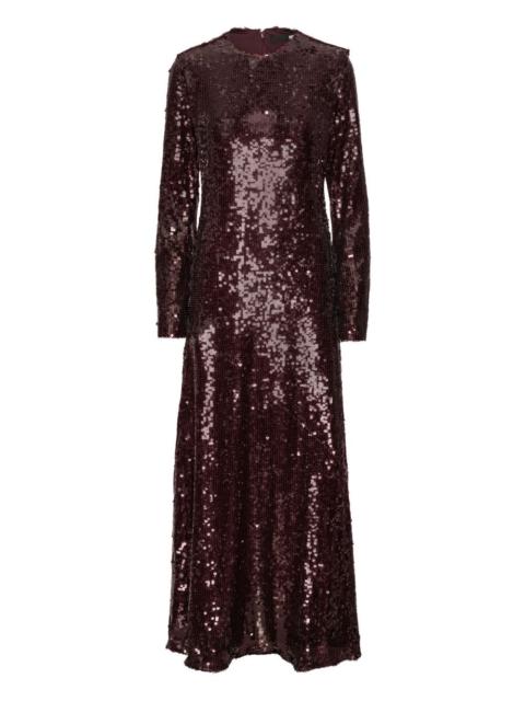 ROTATE sequin maxi dress