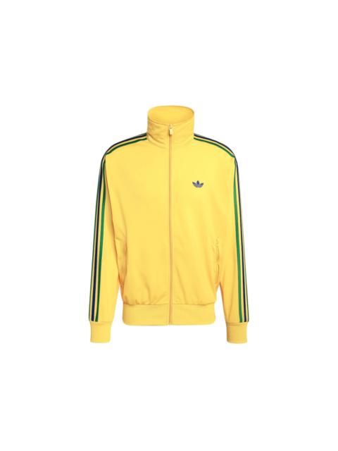 adidas adidas Firebird Track Top Eqt Yellow Green Collegiate Royal