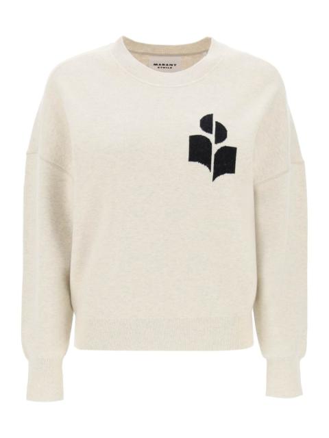 Isabel Marant Étoile ATLEE SWEATER WITH LOGO INTARSIA