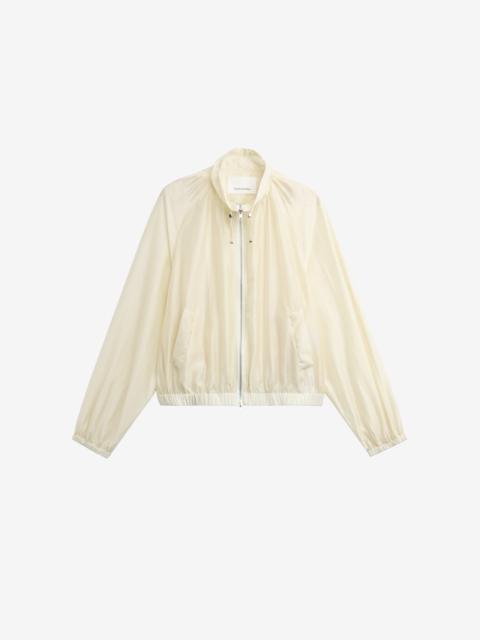 The Frankie Shop Arzon Sheer Jacket - Pale Yellow