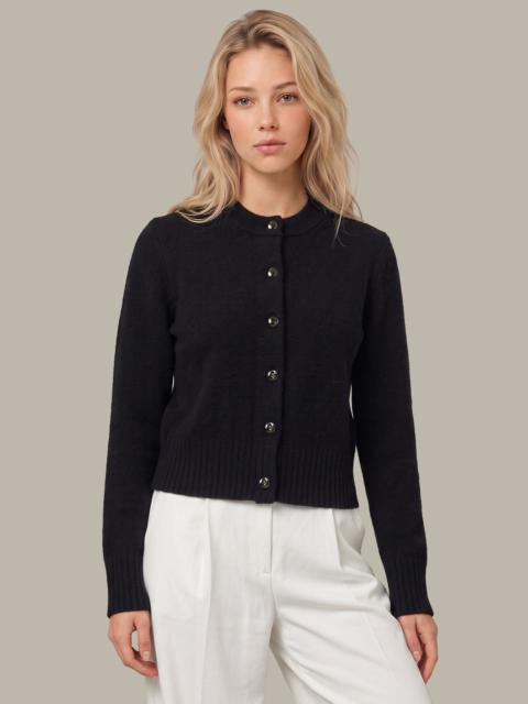 525 america James Fuzzy Button Crew Cardigan