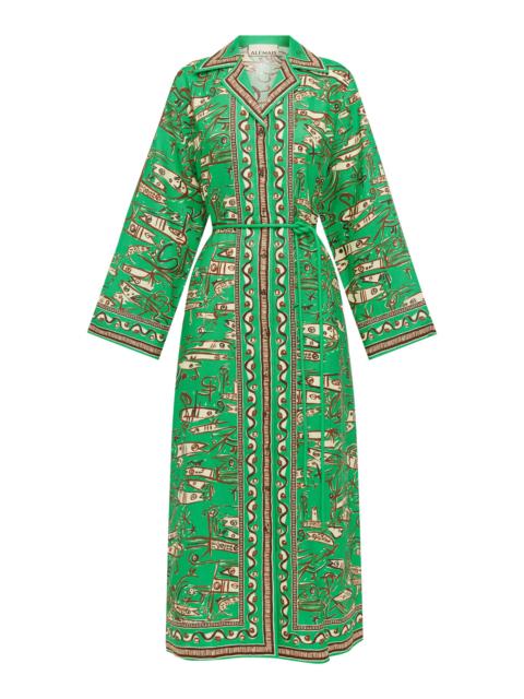 ALÉMAIS Fish Sticks Shirtdress
