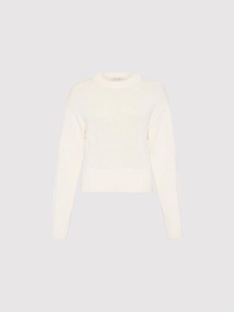 ST. AGNI Linen Silk Blend Jumper - Salt