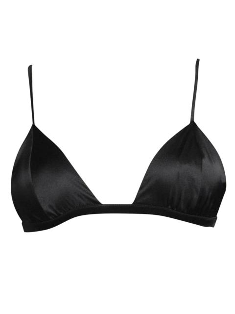 Fleur du Mal Women's Stretch Triangle Bra - Black
