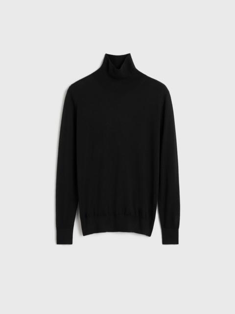 Fine turtleneck black