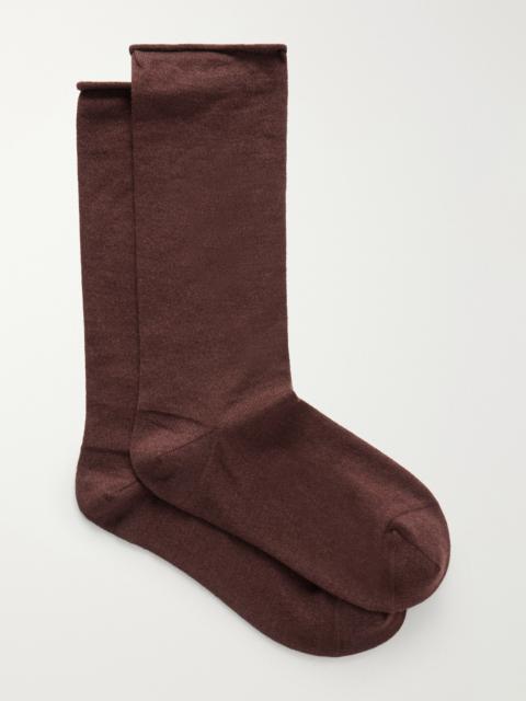 Brunello Cucinelli Cashmere-blend Socks