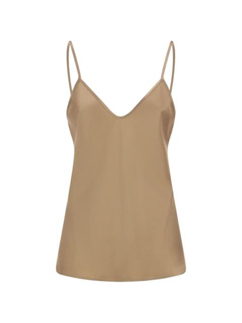Max Mara V-neck sleeveless top