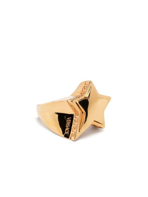 VERSACE Greca star-shaped ring