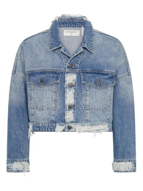 ONE TEASPOON studded denim jacket
