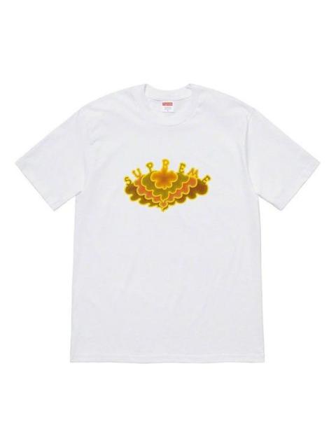 Supreme Supreme SS19 Cloud Tee clouds Pattern Short Sleeve Unisex White SUP-SS19-10473