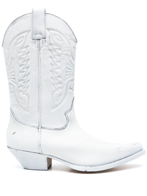 MM6 Maison Margiela 40mm Leather Boots