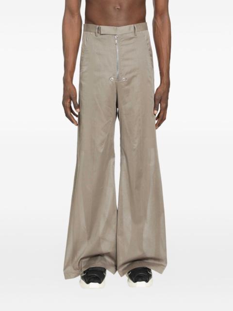 tailored wide trousers